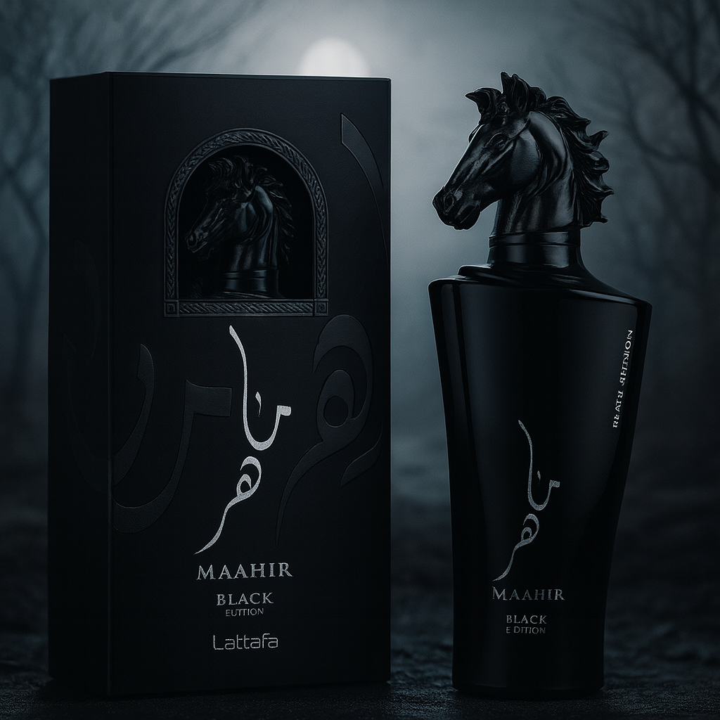 Maahir Black Edition by Lattafa – Eau de Parfum (100ml)