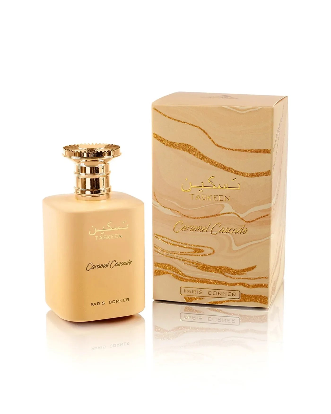Taskeen Caramel Cascade by Paris Corner – Eau de Parfum (100ml)
